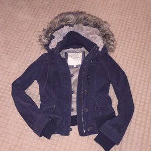 Abercrombie and Fitch navy jacket